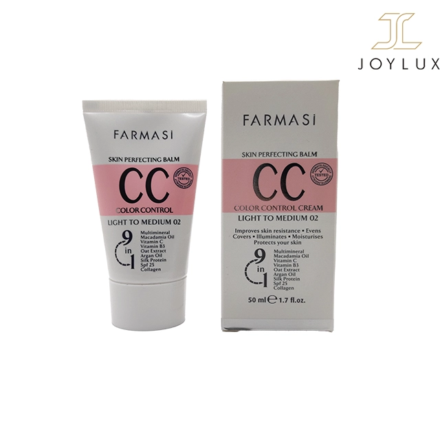 سی سی کرم فارماسی شماره 02 با پوششدهی یکنواخت