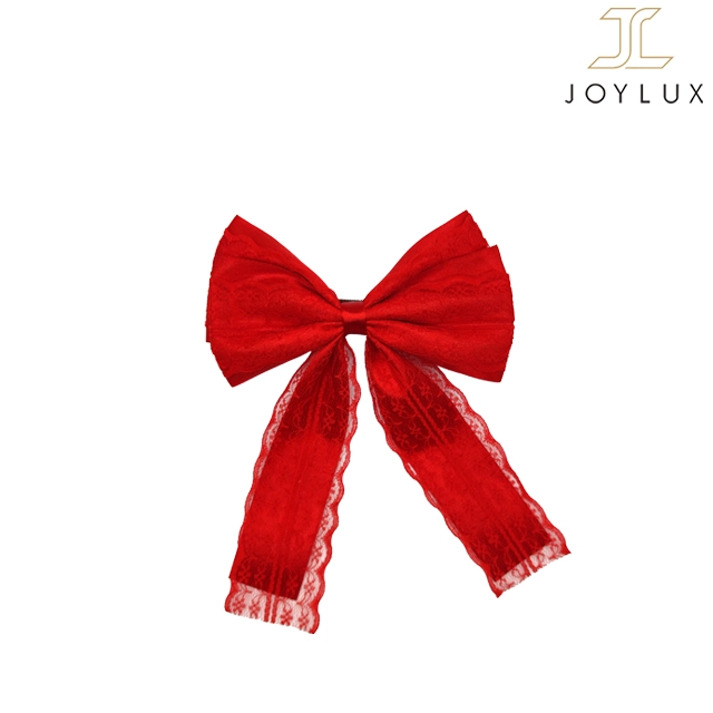 گیره موی زنانه پاپیونی قرمز زیبا از فروشگاه جوی لوکس.