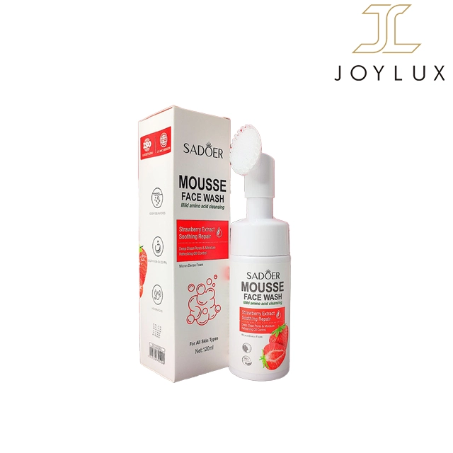 بطری فوم شستشوی سادور با براش سیلیکونی برای شستشوی صورت