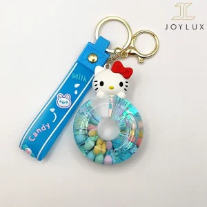 جاکلیدی آکواریومی کیتی رنگ آبی