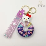 جاکلیدی آکواریومی کیتی رنگ بنفش