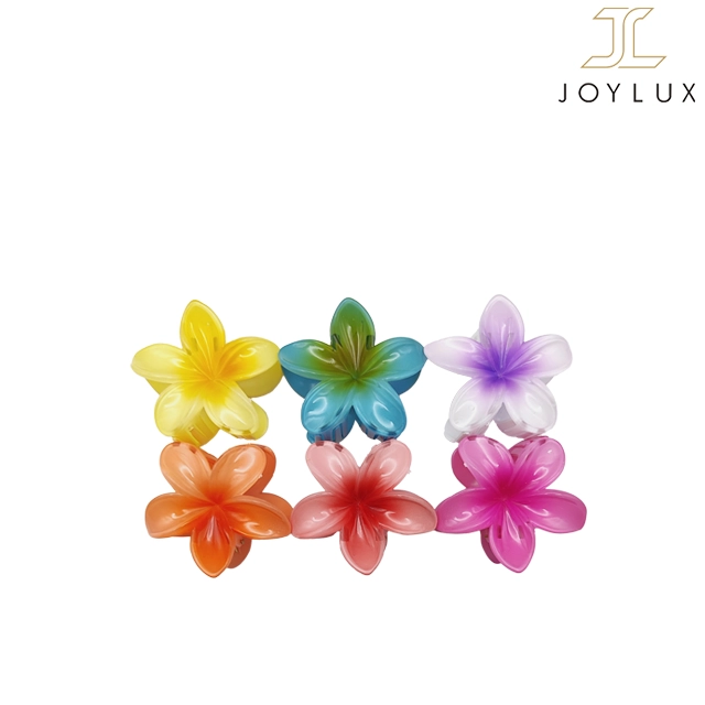 کلیپس مو گل پلومریا در رنگهای متنوع