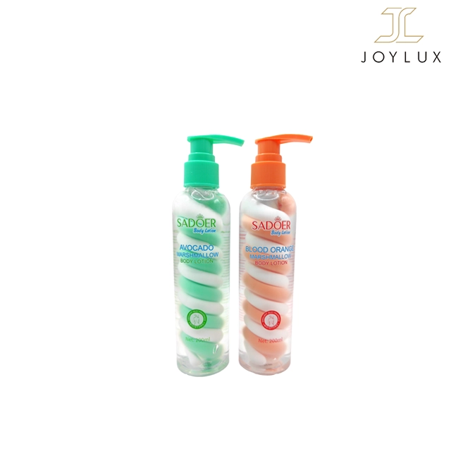 لوسیون بدن مارشمالو سادور با طراحی مارپیچی