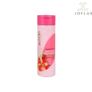 شامپو بدن کرمی شون با عصاره توت‌فرنگی و شیر