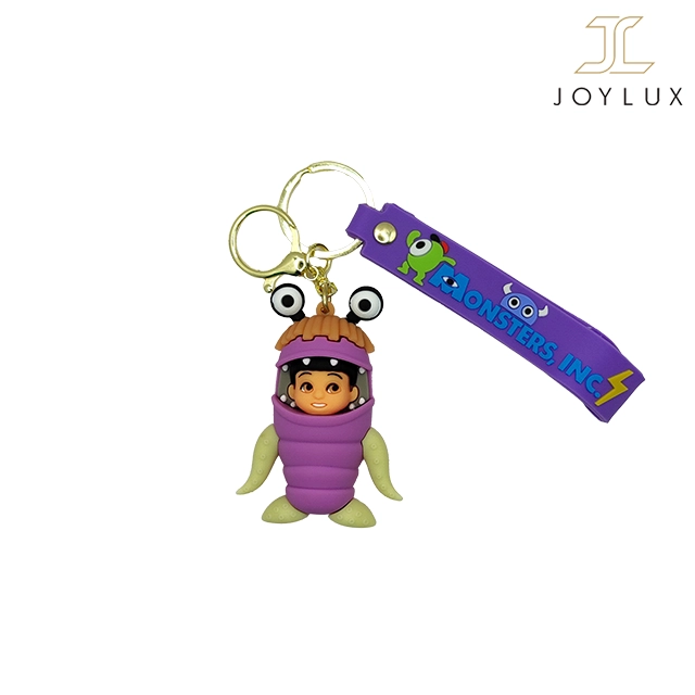 جاکلیدی بوو با طراحی کارتونی و رنگ بنفش