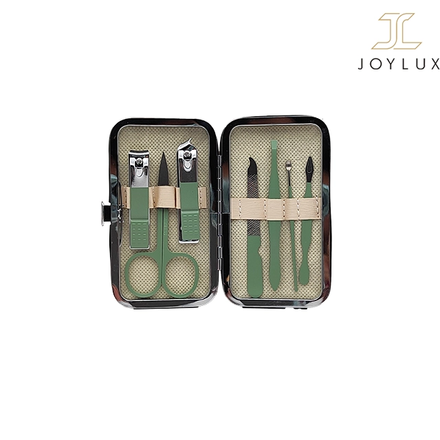 ست مانیکور ۷ تکه در رنگ سبز