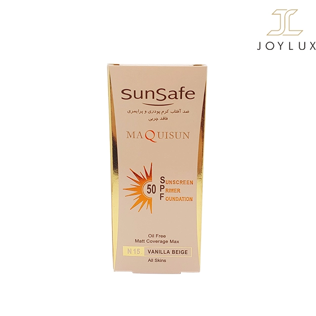ضد آفتاب سان سیف کرم پودری و پرایمری مکیسان با SPF50 رنگ n15 جعبه - فروشگاه آرایشی بهداشتی جوی لوکس