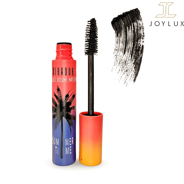 نمای باز ریمل میرادور مدل سامرتایم با برس و تست رنگ