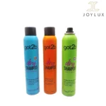 سه مدل شامپو خشک گات‌تو‌بی: Extra Volume، Extra Texture و Extra Fresh کنار هم