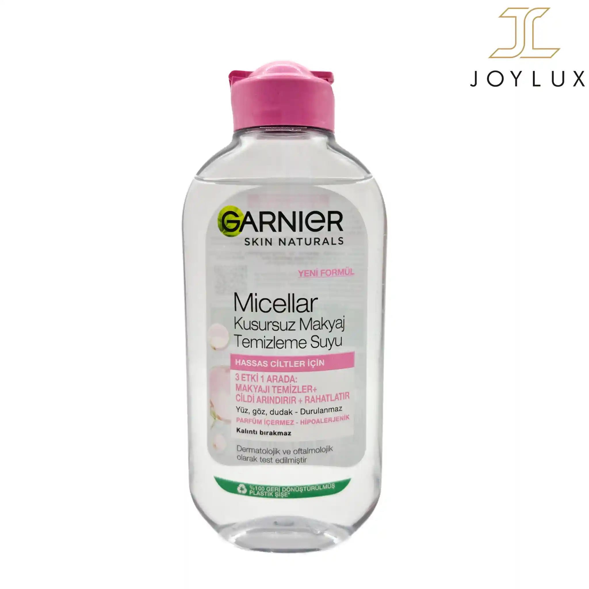 پاک کننده آرایش صورت گارنیر درب صورتی برای پوست حساس 200ml