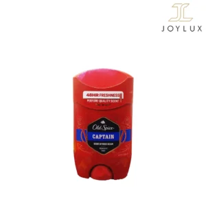 مام صابونی Old Spice مدل Captain با رایحه چوبی و طراحی قرمز رنگ