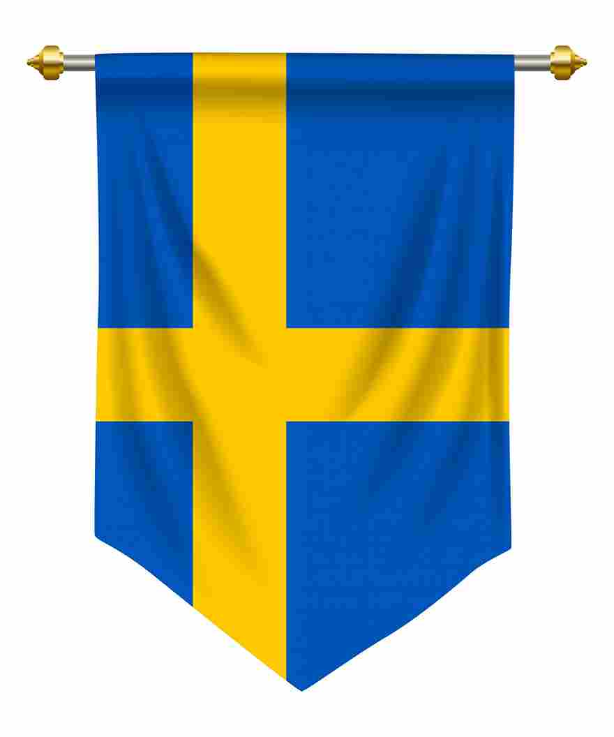 پرچم سوئد