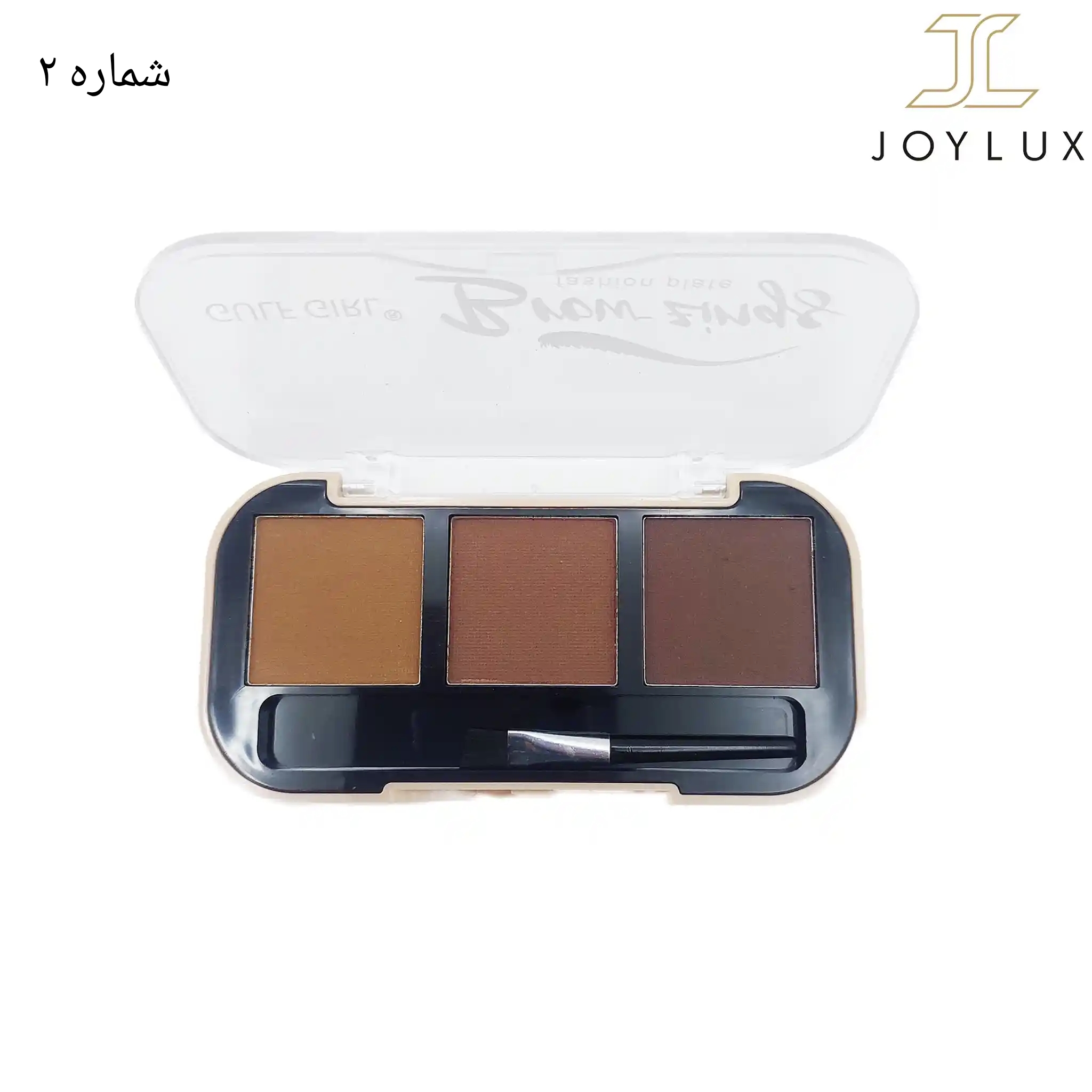 پالت سایه ابرو Brow Zings شماره 2 با چند رنگ و بخش واکس