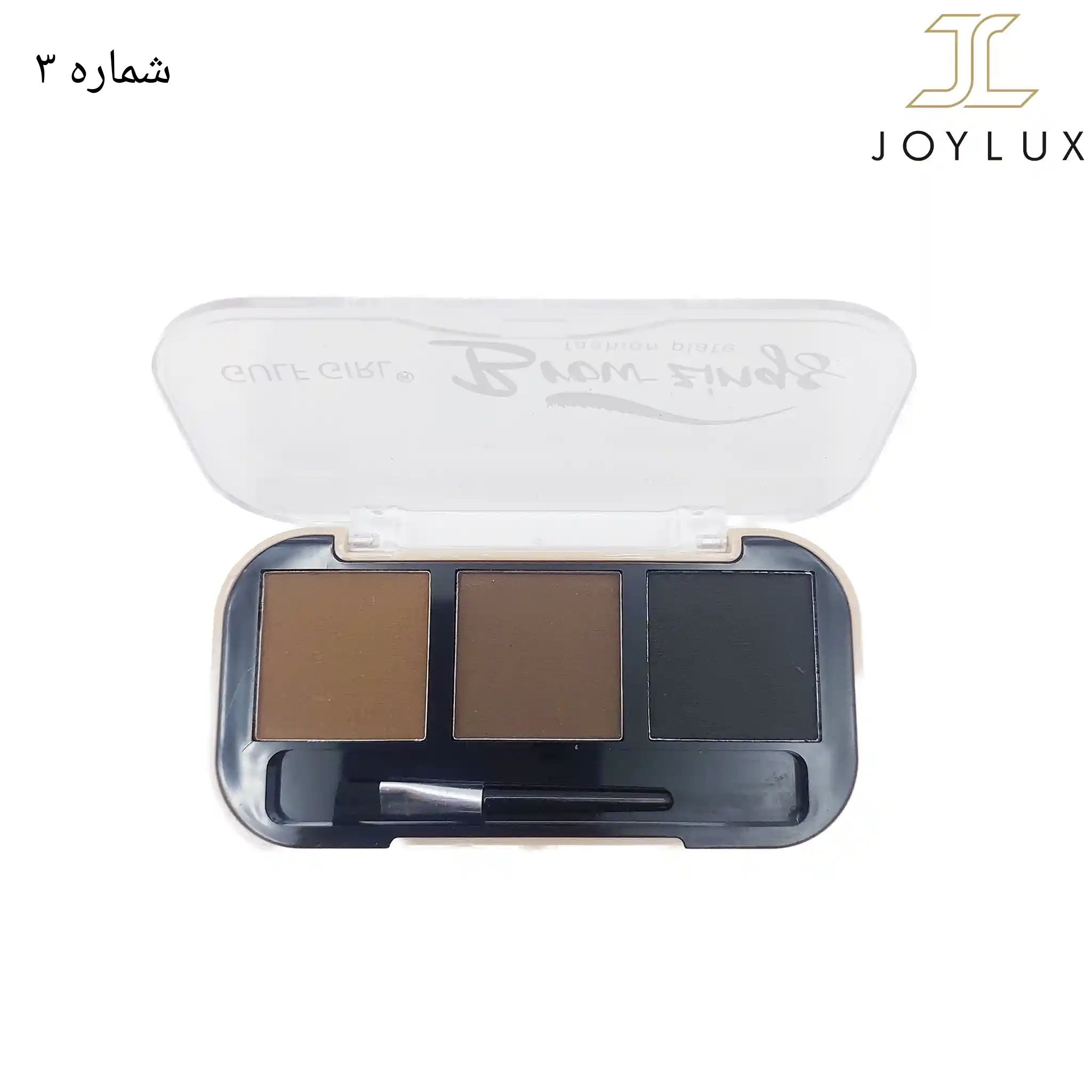 پالت سایه ابرو Brow Zings شماره 3 با چند رنگ و بخش واکس
