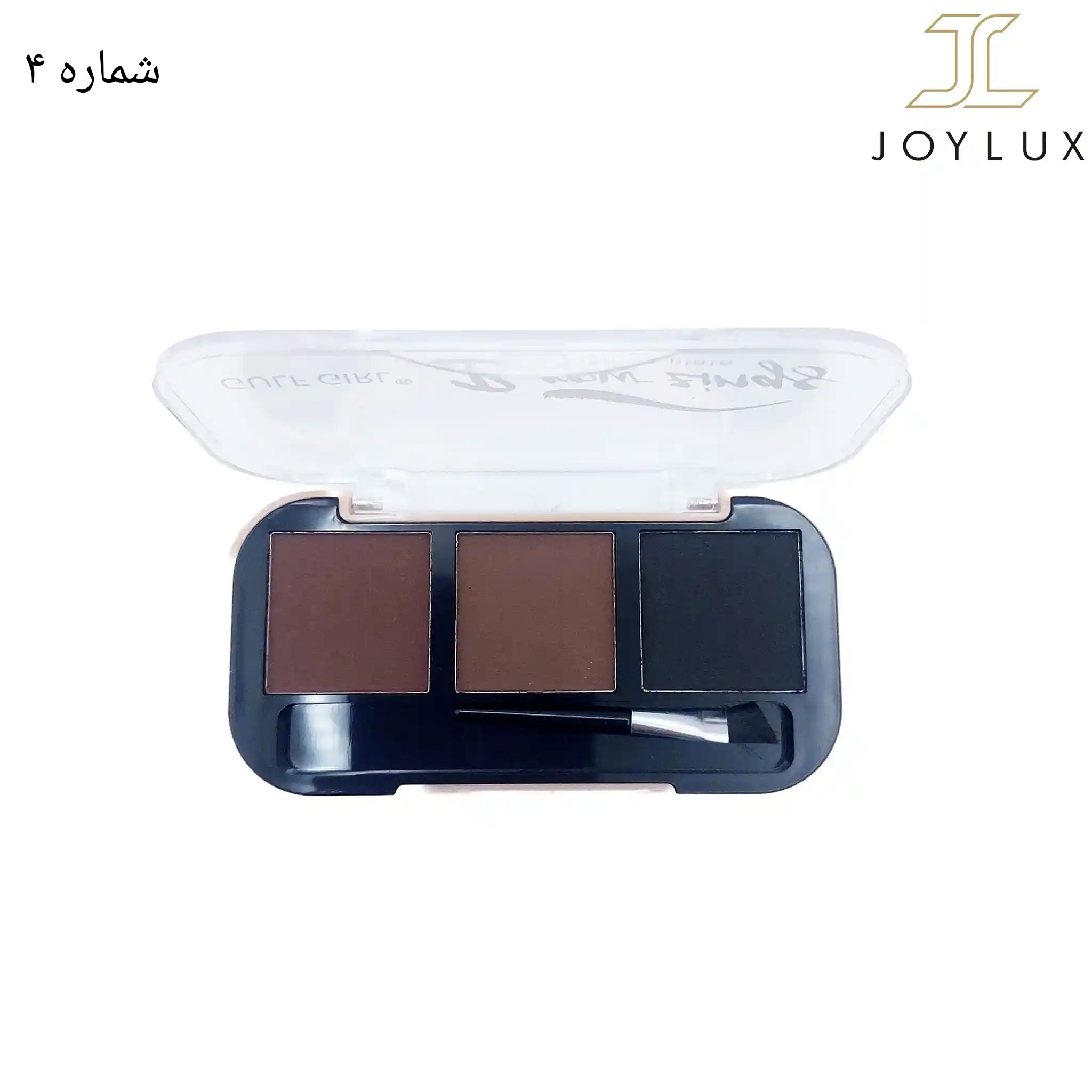 پالت سایه ابرو Brow Zings شماره 4 با چند رنگ و بخش واکس