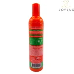 پشت بسته‌بندی کرم فعال‌کننده و آبرسان فر موی Cantu مدل Avocado 355ml