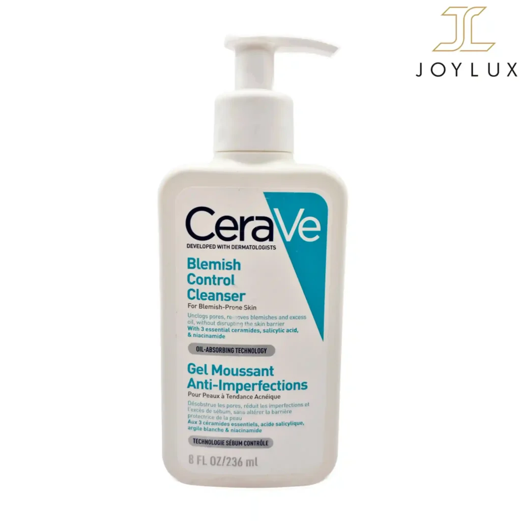 فوم شستشوی صورت CeraVe Blemish Control Cleanser 236ml مناسب پوست چرب و مستعد جوش