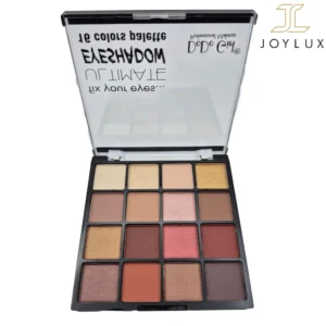 پالت سایه چشم دودو گرل Ultimate شماره 01 باز شده از بالا با 16 رنگ مختلف