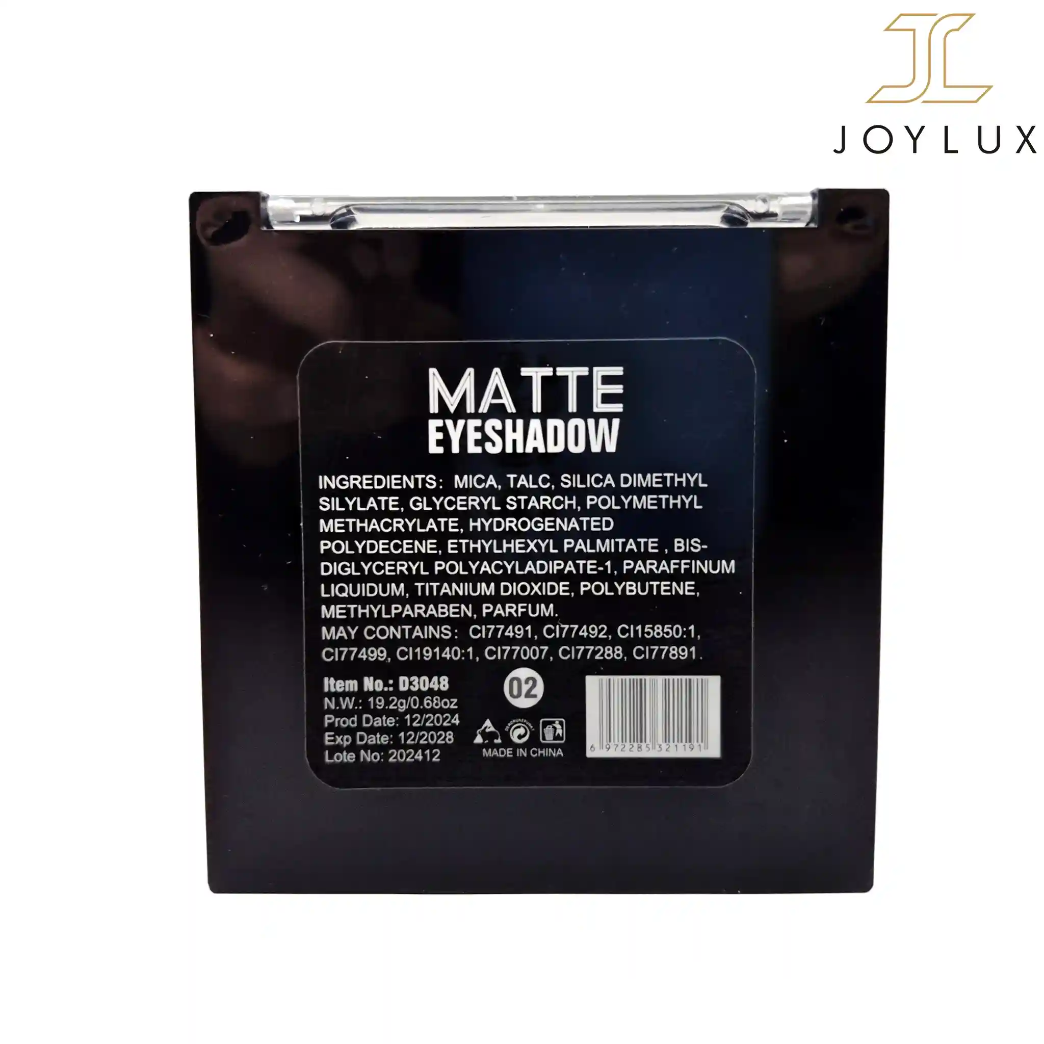 پشت پالت سایه چشم دودو گرل Ultimate شماره 02 – جزئیات ترکیبات نمای پشت پالت سایه چشم دودو گرل مدل Ultimate شماره 02 با اطلاعات ترکیبات و بارکد