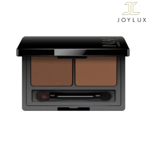 سایه ابرو این‌لی Walnut Warm Dark Brown 02 — پالت دو رنگ قهوه‌ای