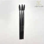 براش مژه و ابرو Kemeiru of Beauty با سر مارپیچی و دسته مشکی