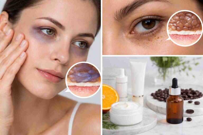 سیاهی زیر چشم از چیست؟