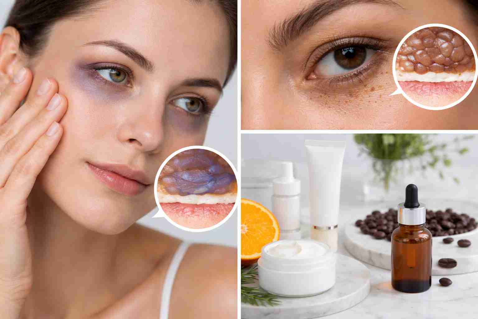 سیاهی زیر چشم از چیست؟
