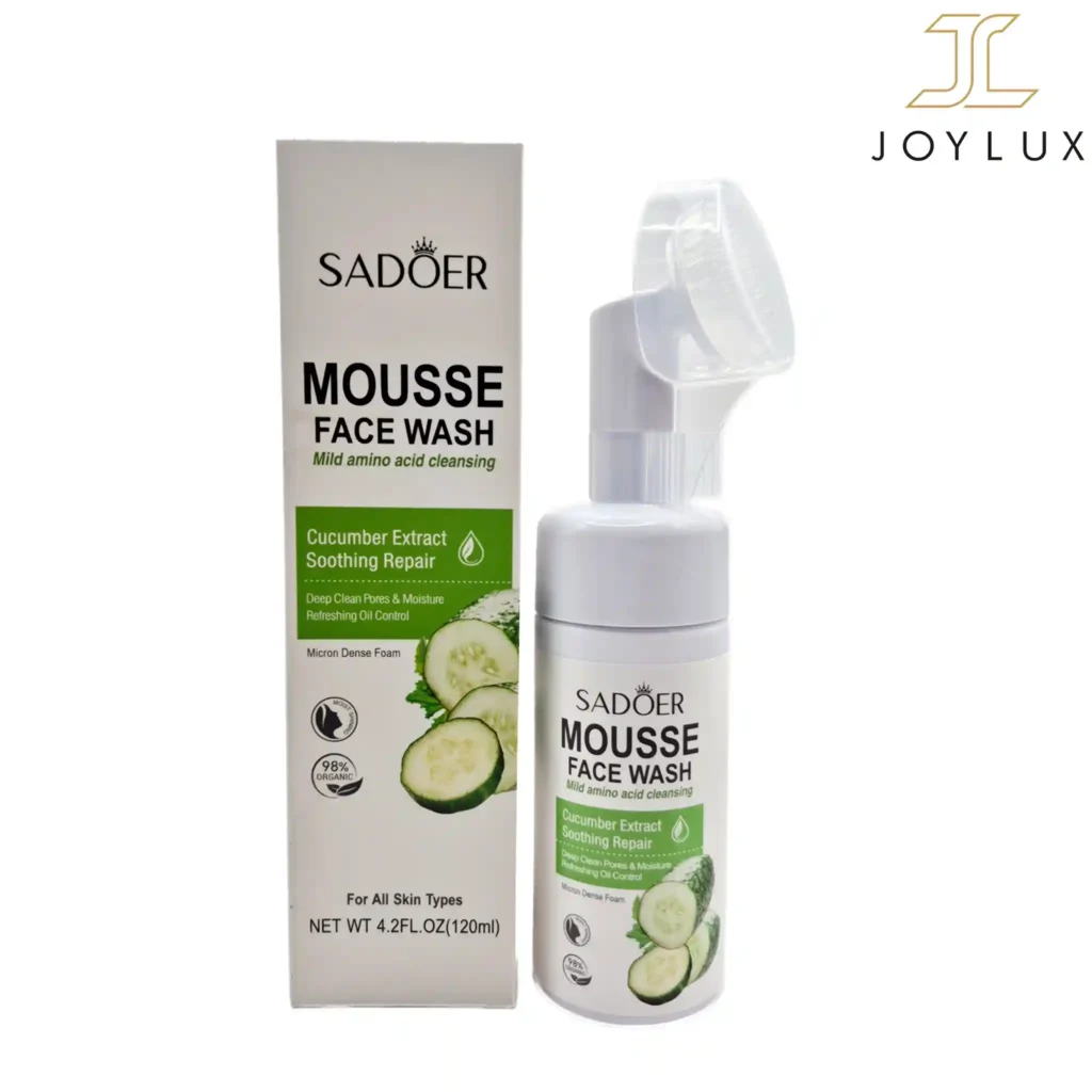 فوم شستشوی صورت خیار سادور حجم 120 ml – پاک‌کننده ملایم پوست