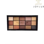 پالت سایه چشم رولوشن مدل Velvet Rose شامل 15 رنگ مات و شاین